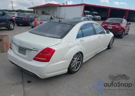 2013 Mercedes-Benz S 550 4Matic из США, поврежденный, VIN WDDNG9EB9DA513592